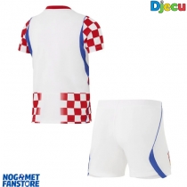 Hrvatska Domaci Dres za djecu SP 2026 Kratak Rukav (+ Kratke hlače)
